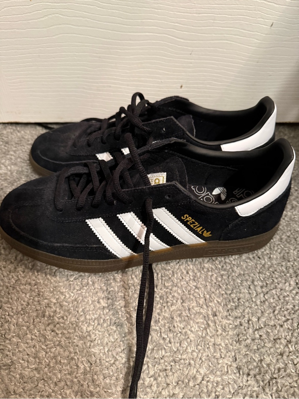adidas Spezial Sneakers Black & White US women’s 10